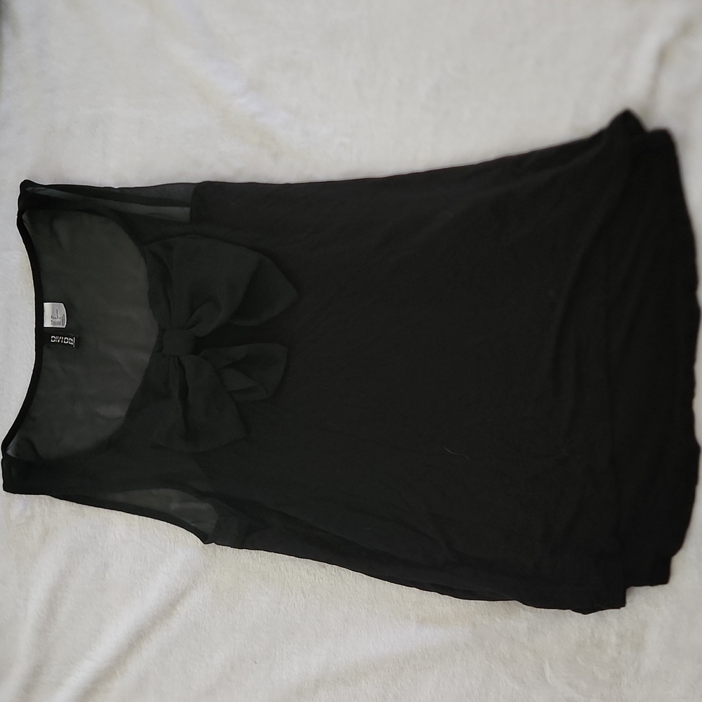 Black tank top